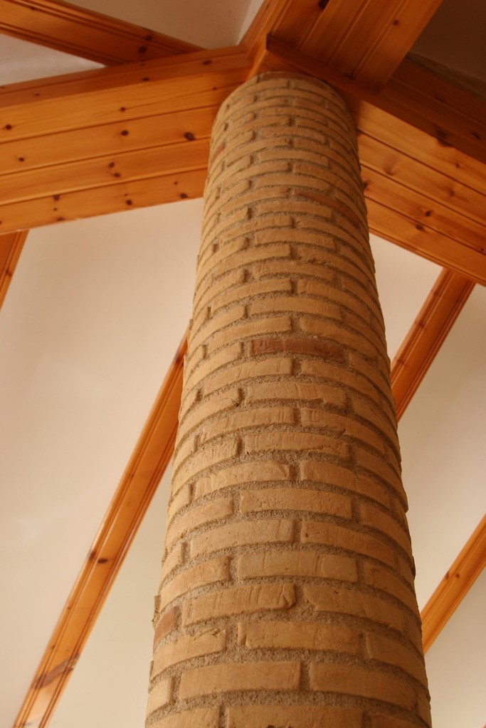 mattoni curvi per colonna