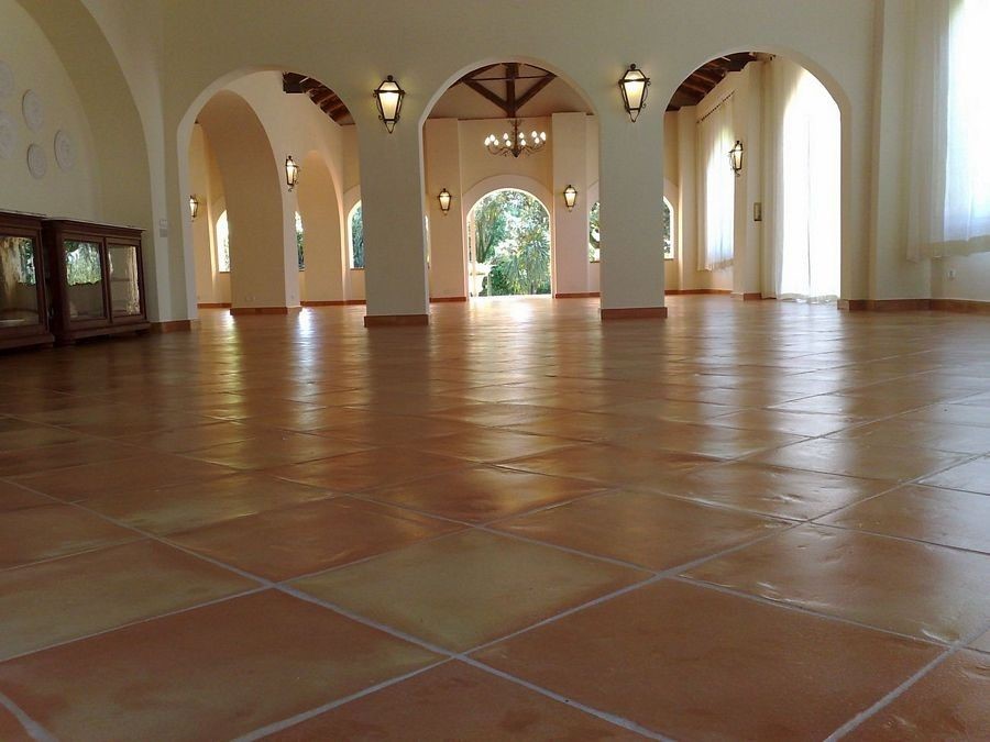 cotto 40x40 fiammato