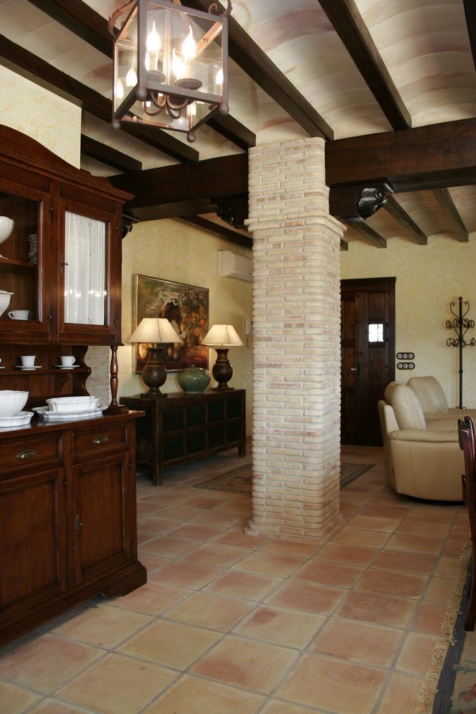 cotto fatto a mano pianelle curve