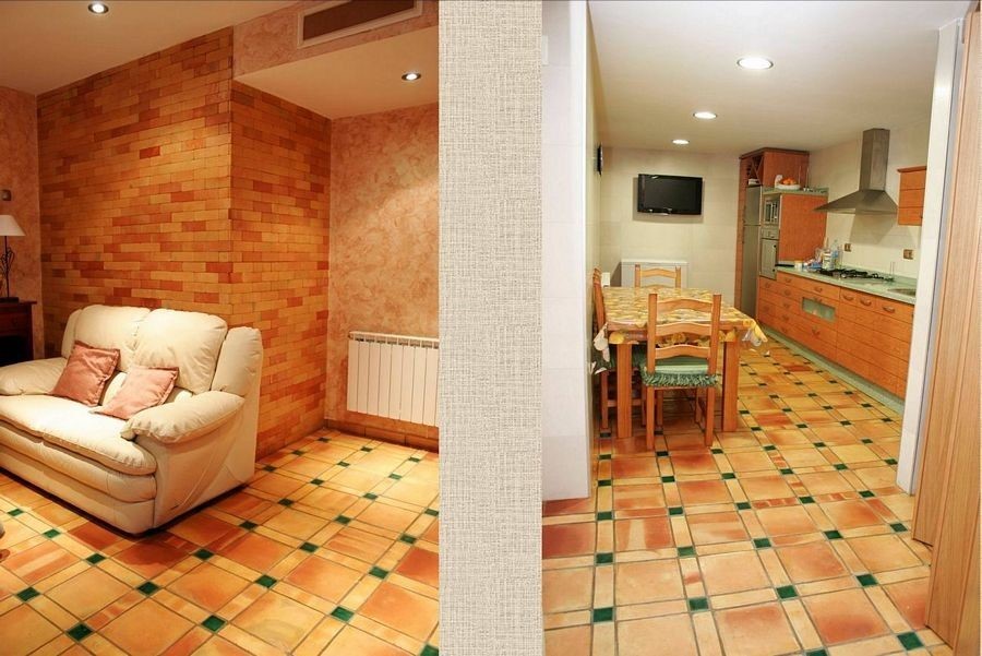 cotto fatto a mano chiaro 30x30